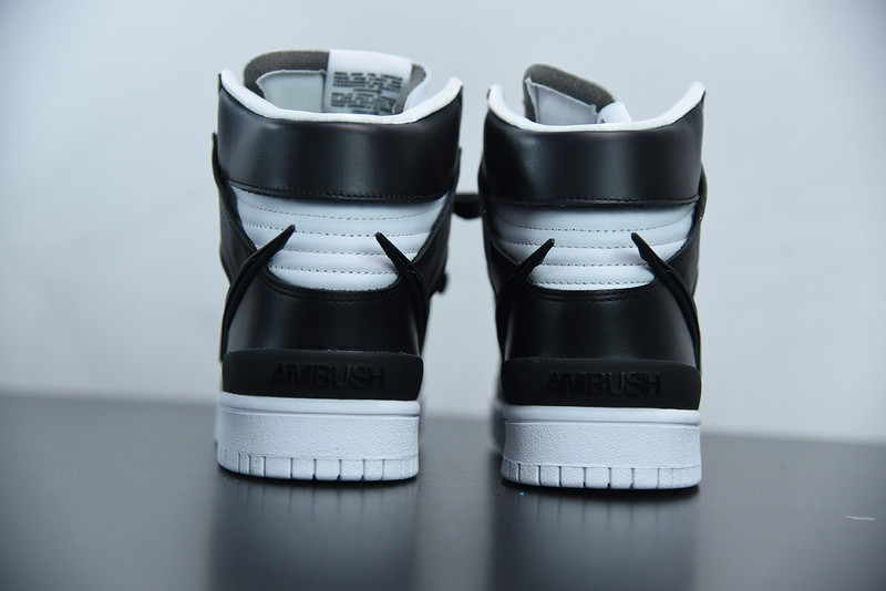 nike dunk high ambush black white cu7544-001