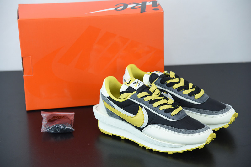 undercover x sacai x nike ldv waffle “bright citron” dj4877-001