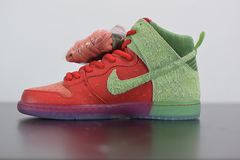 nike sb dunk high "strawberry cough" cw7093-600