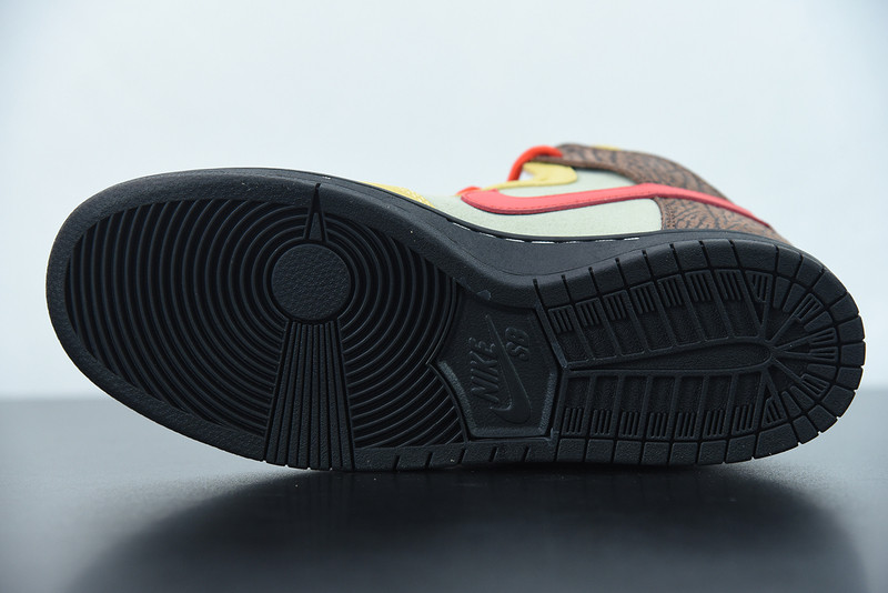 color skates x nike sb dunk high kebab and destroy cz2205-700