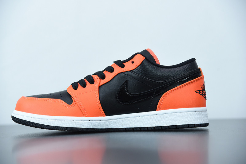 air jordan 1 low se black turf orange ck3022-008