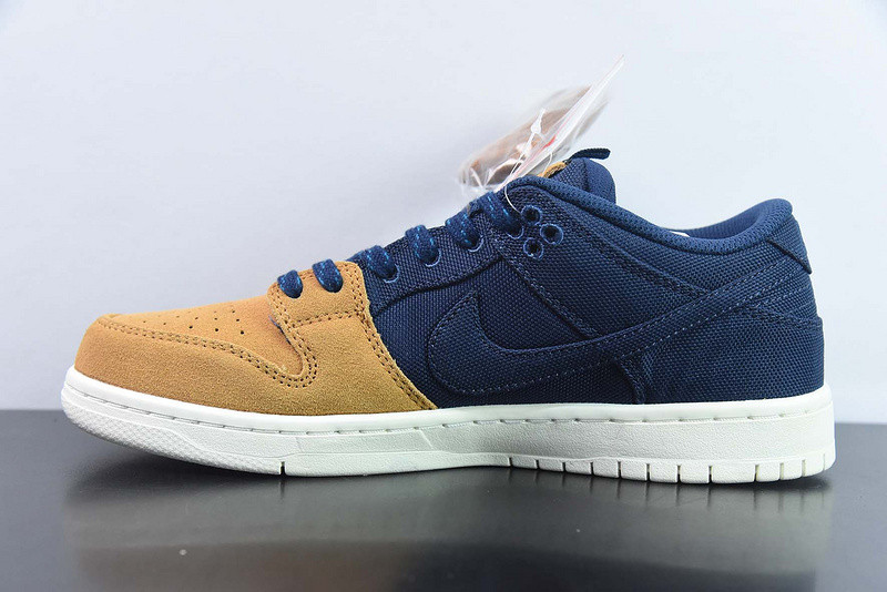 nike sb dunk low "midnight navy/ochre" dx6775-400