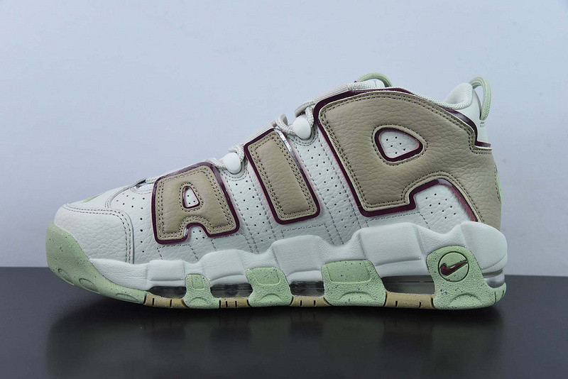 nike air more uptempo shoes "earthy" light bone dx8955-001
