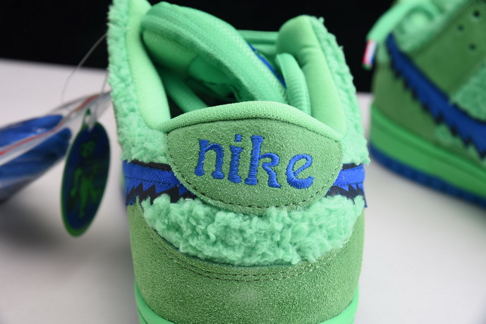 grateful dead x nike sb dunk low “green bear” cj5378-300